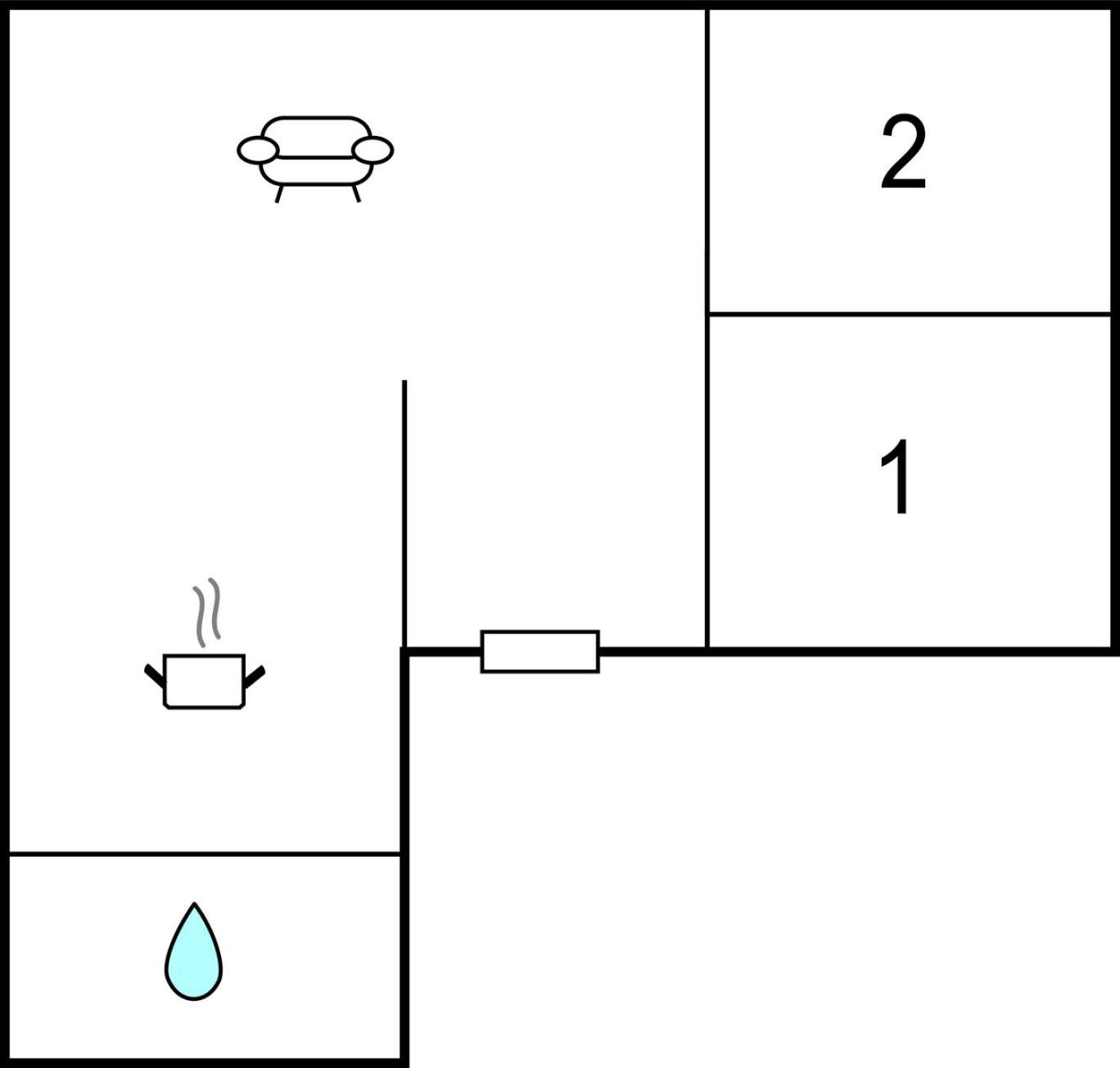 2 Bedroom In *